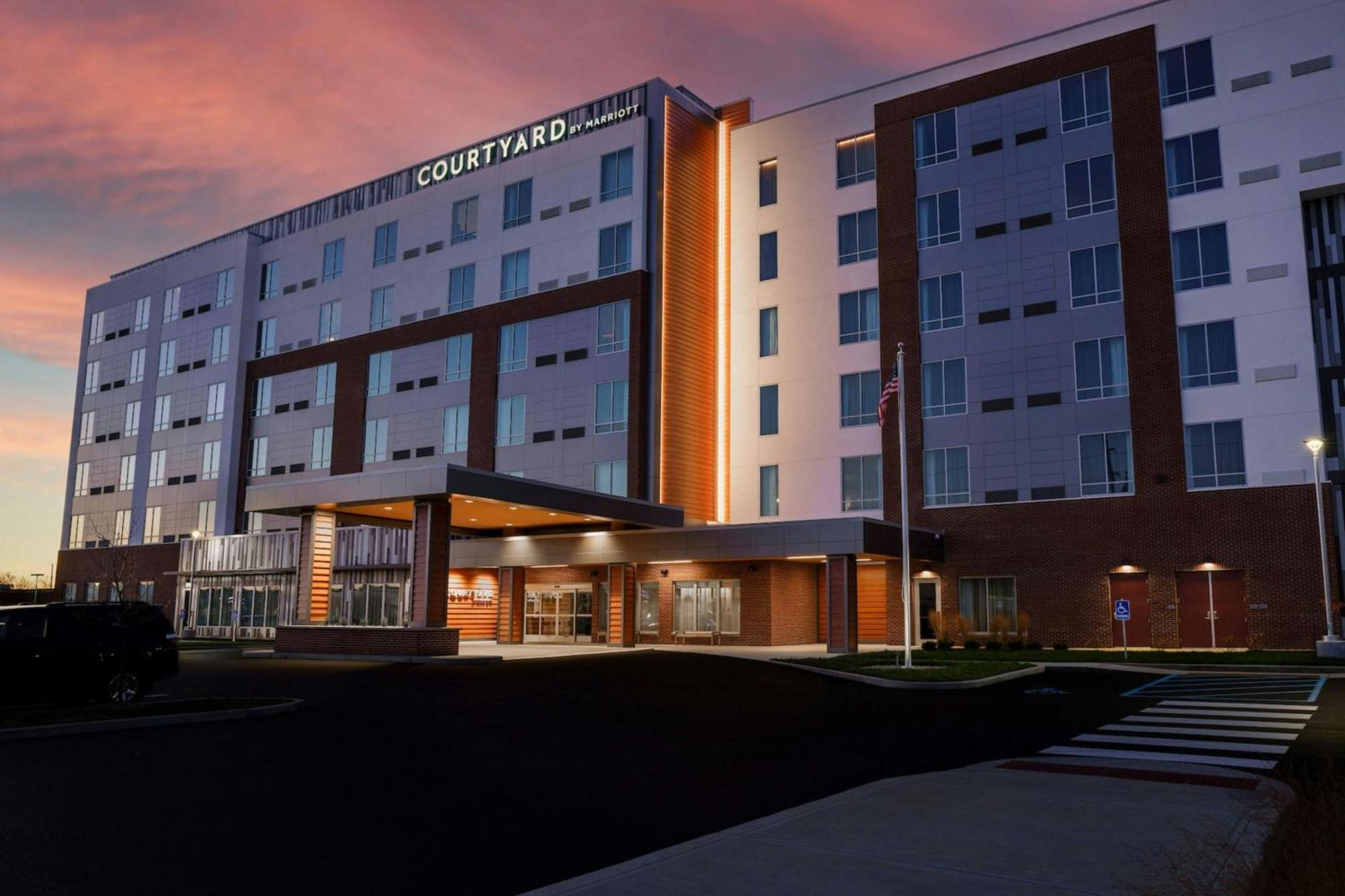 Courtyard By Marriott Indianapolis Фішерс Екстер'єр фото